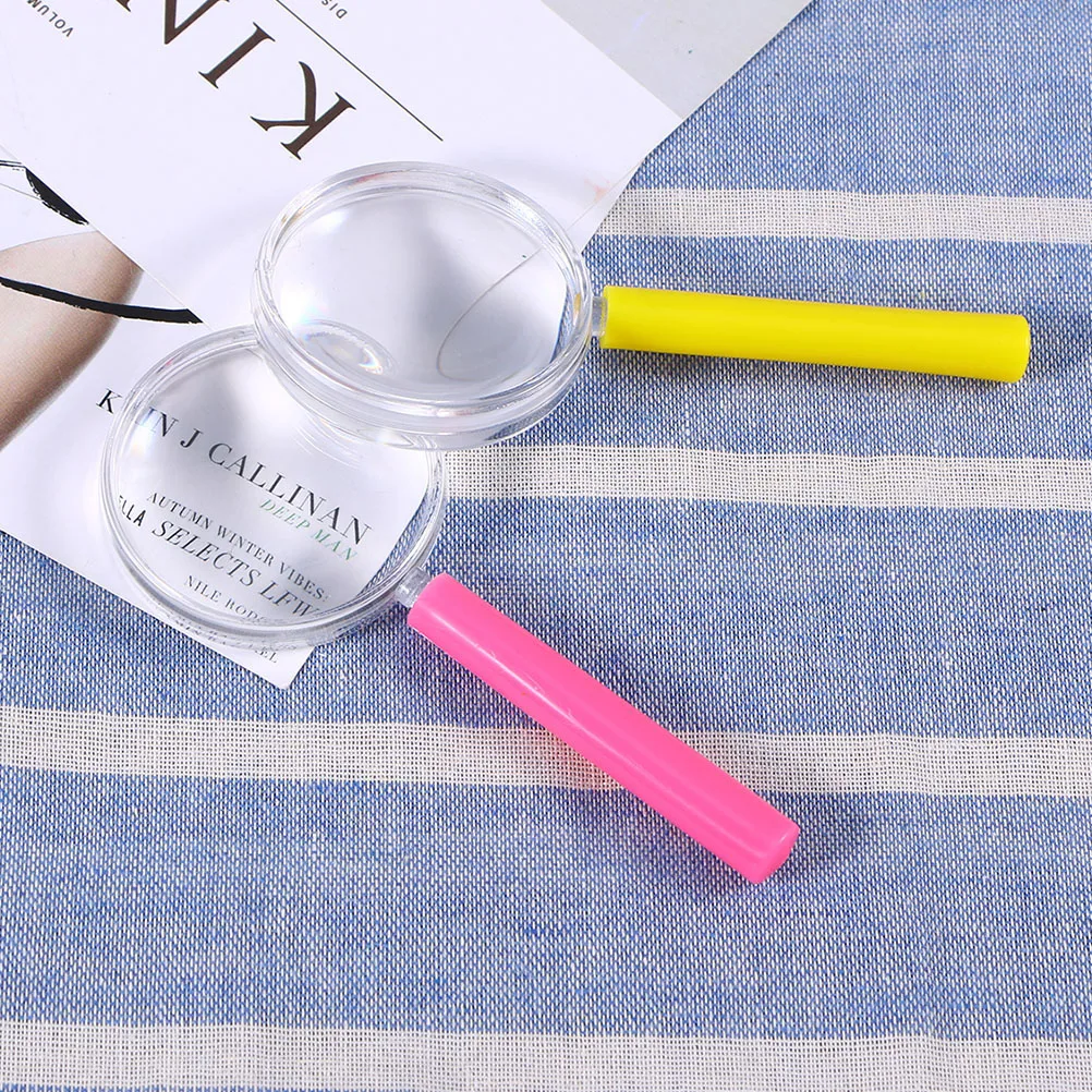 20pcs Portable Magnifier Handheld 3X Lens Magnifying Glass Durable Kids Handheld Magnifying Glass Study Backpack
20pcs Portable Magnifier Handheld 3X Lens Magnifying Glass Durable Kids Handheld Magnifying Glass Study Backpack