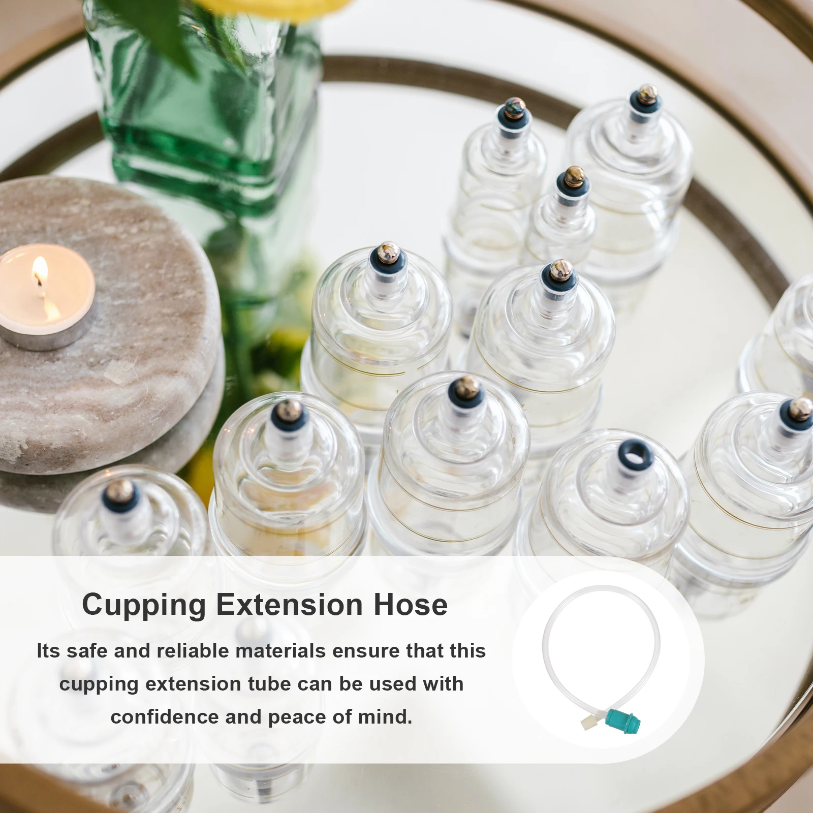 5pcs Cupping Extension Tubes 40cm Transparent Universal Accessories Electric Cupping Machine Pipes Vacuum Hose Massage
5pcs Cupping Extension Tubes 40cm Transparent Universal Accessories Electric Cupping Machine Pipes Vacuum Hose Massage