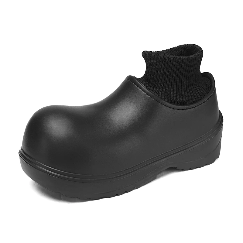 Men's and women's casual winter cotton-padded warm chef shoes, anti-slip flat, oil-proof, waterproof and rain boots
Men's and women's casual winter cotton-padded warm chef shoes, anti-slip flat, oil-proof, waterproof and rain boots