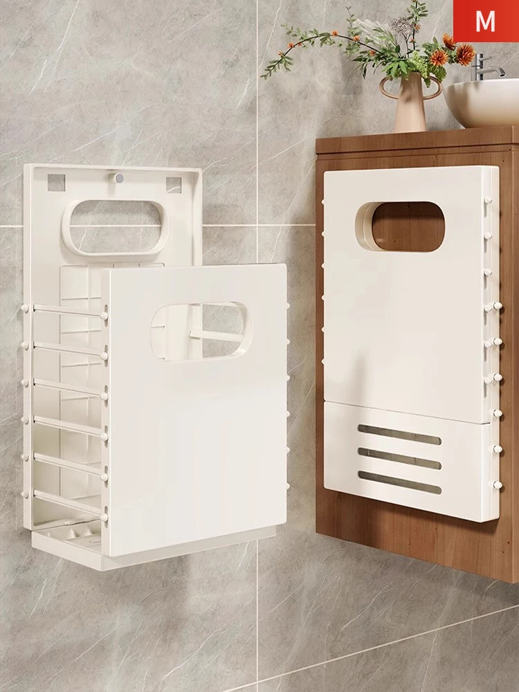 Large Capacity Laundry Hamper Wall-Mounted Stacking Bathroom Bathing Dirty Clothes Storage Basket Home Use Organizing Tool
Large Capacity Laundry Hamper Wall-Mounted Stacking Bathroom Bathing Dirty Clothes Storage Basket Home Use Organizing Tool