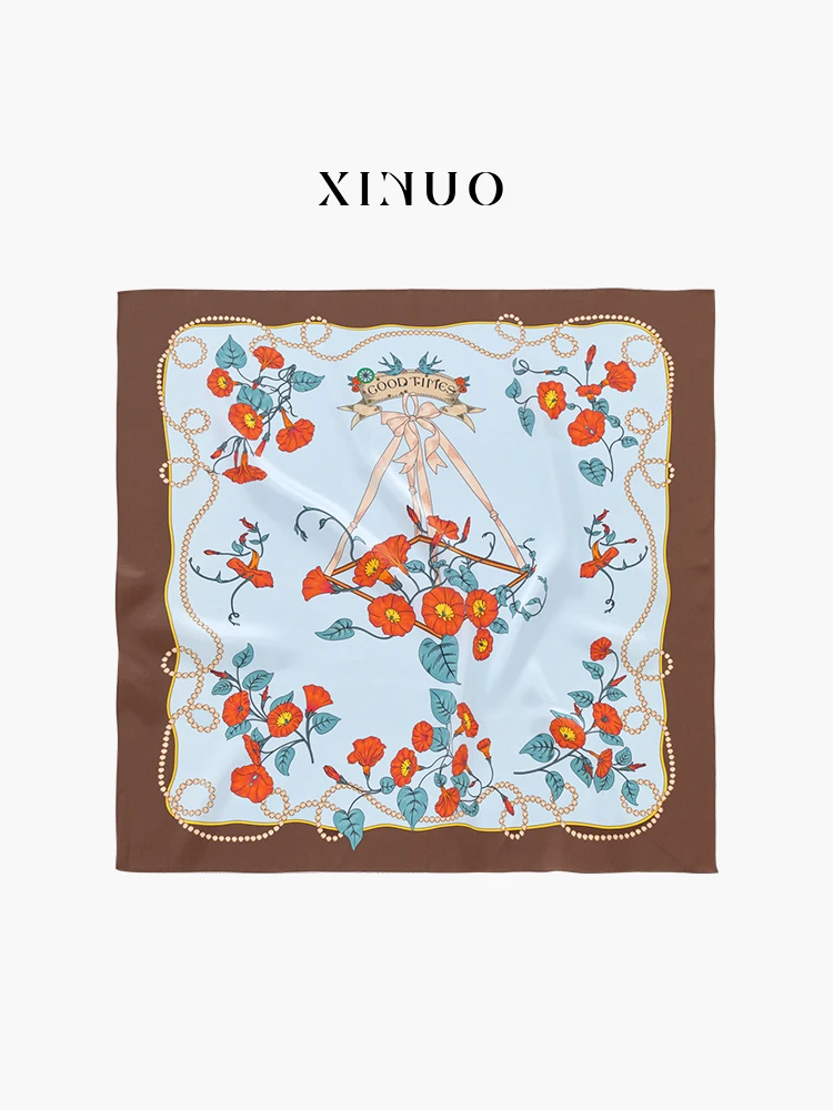 Xinuosichou Original Silk Scarf Morning Dance Original Tussah Silk Real Silk Square Scarf Versatile New Style Silk Scarf
Xinuosichou Original Silk Scarf Morning Dance Original Tussah Silk Real Silk Square Scarf Versatile New Style Silk Scarf