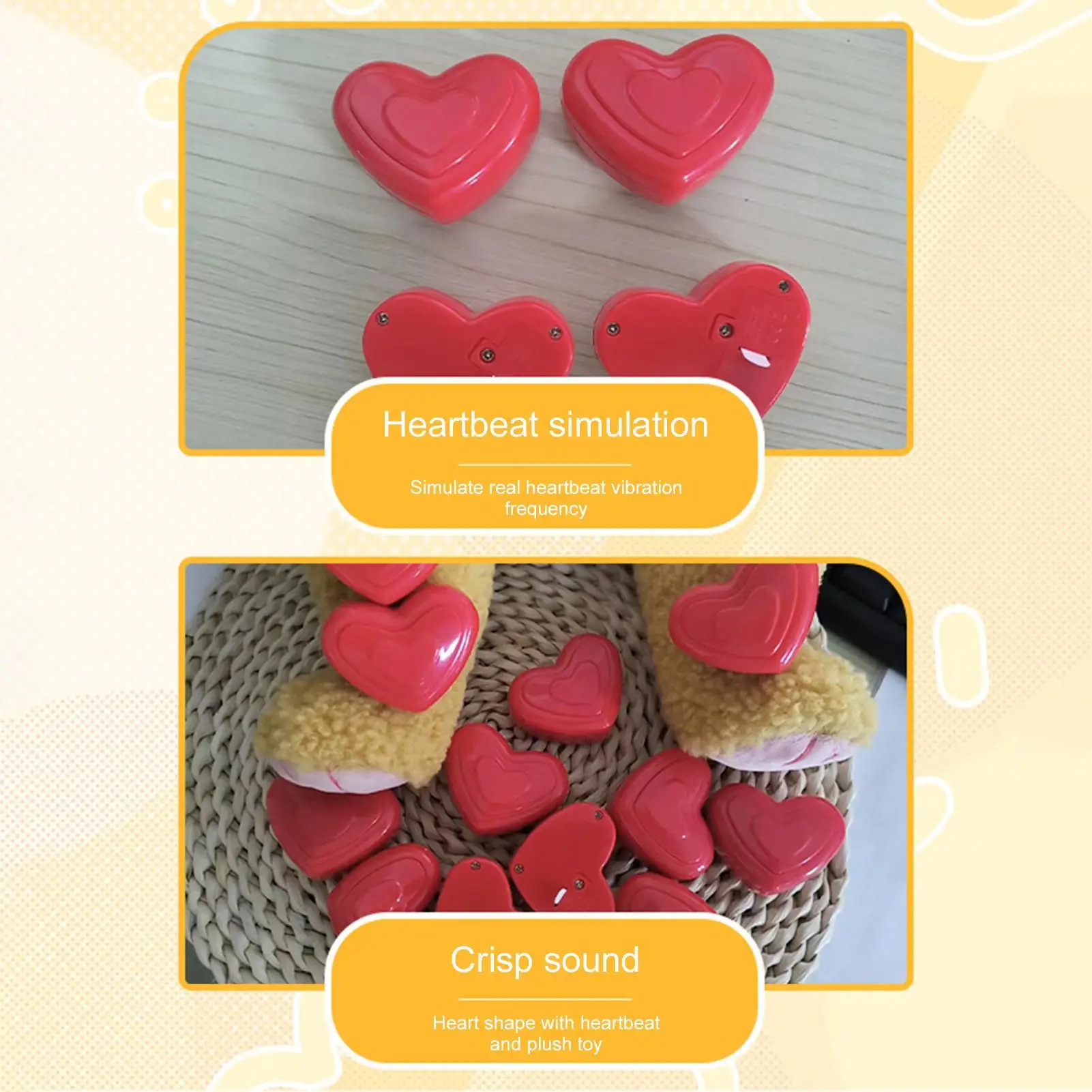 Heartbeat Puppy Toy Cute Battery Powered Soothing Puppy With Heartbeat For Dogs For Doll Accessories Pet Companion Relaxation
Heartbeat Puppy Toy Cute Battery Powered Soothing Puppy With Heartbeat For Dogs For Doll Accessories Pet Companion Relaxation