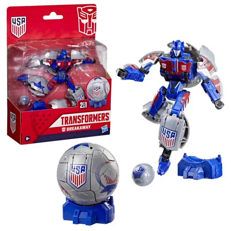 Hasbro Transformers US Soccer Federation Breakaway G22475C00
Hasbro Transformers US Soccer Federation Breakaway G22475C00