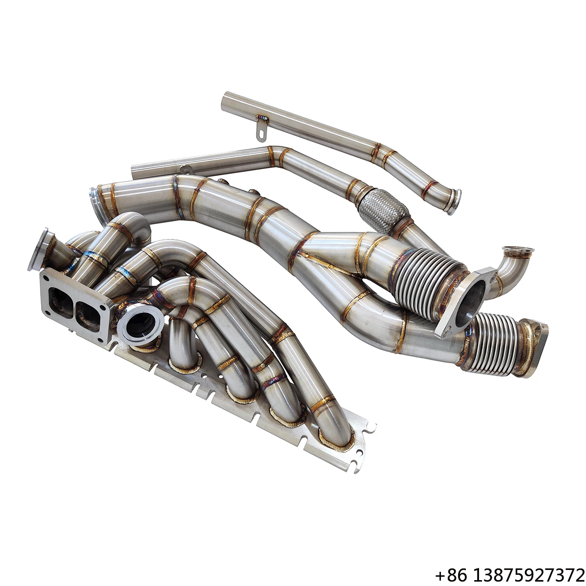 Ecnal for G80 G82 G87 M2 M3 M4 S58 High Flow Single Turbine Stainless Steel Exhaust Manifold T4 Interface 4-inch Downpipe
Ecnal for G80 G82 G87 M2 M3 M4 S58 High Flow Single Turbine Stainless Steel Exhaust Manifold T4 Interface 4-inch Downpipe
