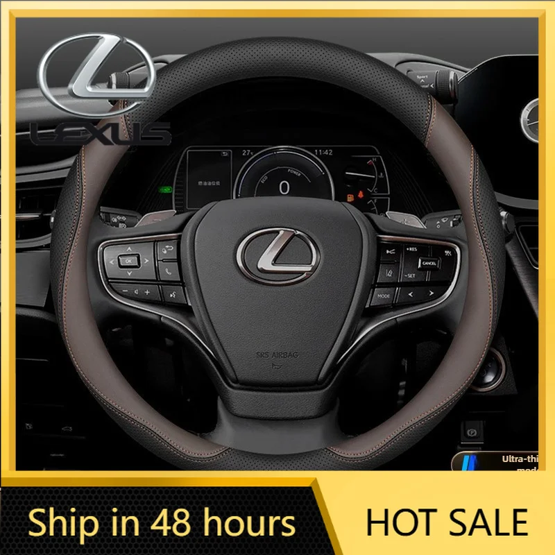 Car Sticker Leather Steering Wheel Cover For Lexus RX NX ES IS UX GX LX CT GS LS 300h 350 400h 450h 570 Etc Interior Accessories
Car Sticker Leather Steering Wheel Cover For Lexus RX NX ES IS UX GX LX CT GS LS 300h 350 400h 450h 570 Etc Interior Accessories