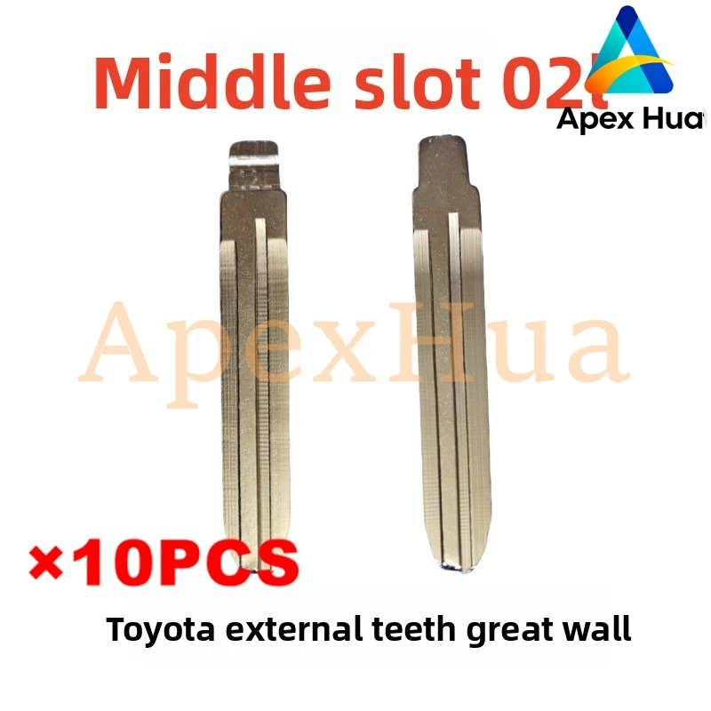 Medium-Groove No.02 Extended Car Key Blank For Great Wall & Toyota-Compatible Camry Corolla Folding Key Modification Accessory
Medium-Groove No.02 Extended Car Key Blank For Great Wall & Toyota-Compatible Camry Corolla Folding Key Modification Accessory
