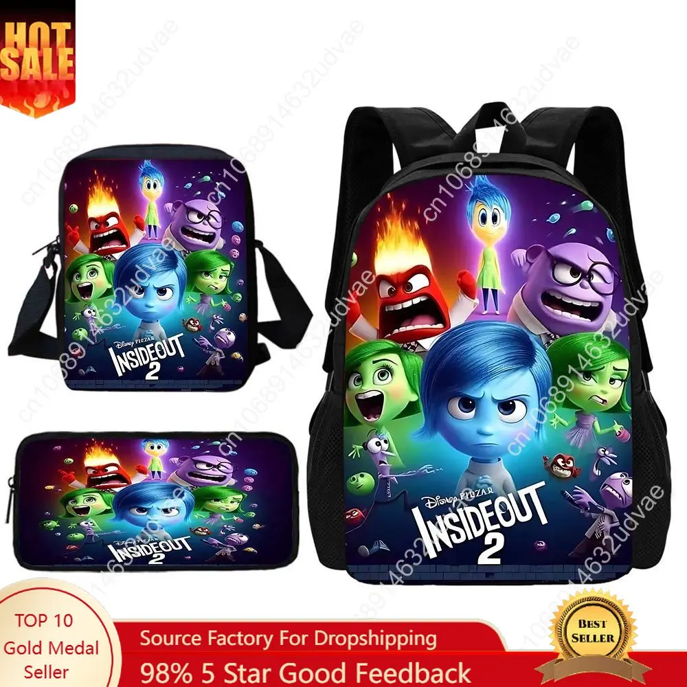 Милый мультяшный детский школьный рюкзак Inside Out 2, сумка на плечо, сумки-карандаши, школьные сумки для мальчиков и девочек, лучший подарок
Милый мультяшный детский школьный рюкзак Inside Out 2, сумка на плечо, сумки-карандаши, школьные сумки для мальчиков и девочек, лучший подарок
