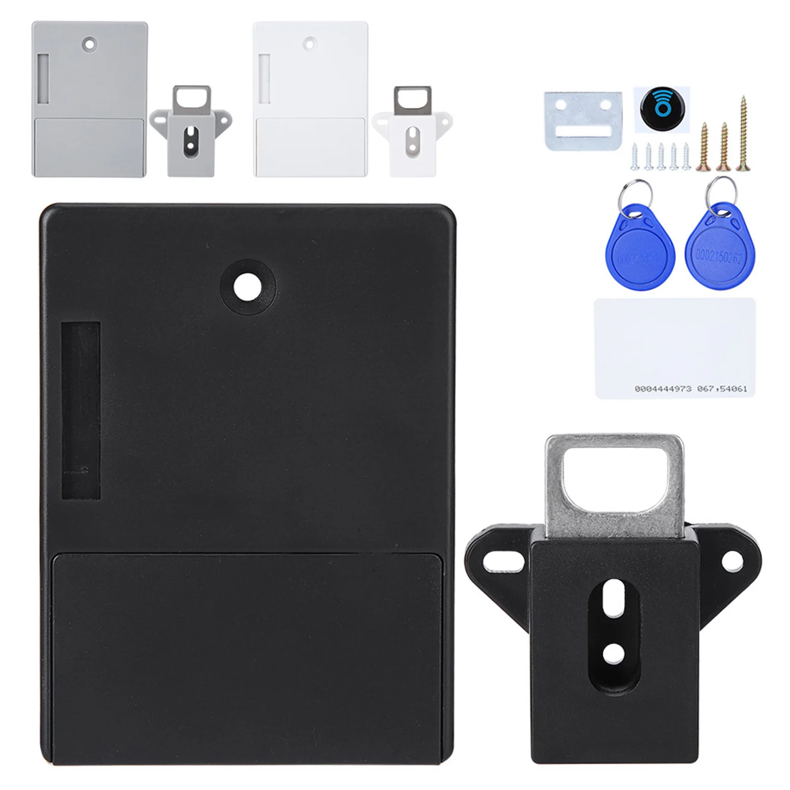 125KHz Electronic RFID Lock No Drill Design Smart Opening Device For Cabinet Wardrobe Sauna Locker Cupboard Security Use
125KHz Electronic RFID Lock No Drill Design Smart Opening Device For Cabinet Wardrobe Sauna Locker Cupboard Security Use