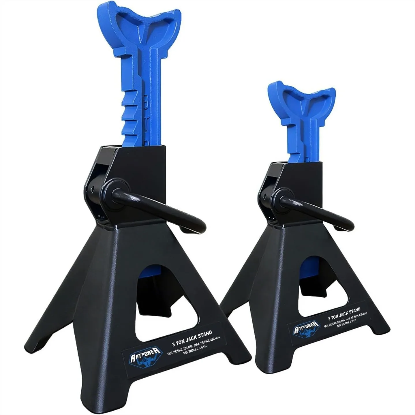 3 Ton Jack Stands 6000 Lbs Heavy Duty Car Jacks with Adjustable Height 11.2-16.8 inch for Lifting Automotive Small SUV Pickup 1
3 Ton Jack Stands 6000 Lbs Heavy Duty Car Jacks with Adjustable Height 11.2-16.8 inch for Lifting Automotive Small SUV Pickup 1