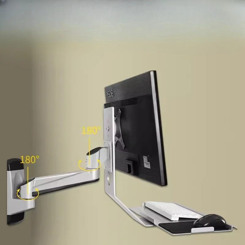 Display bracket Industrial equipment Machine tool Wall hanging Universal LCD screen Lifting hanger Keyboard bracket Foldable
Display bracket Industrial equipment Machine tool Wall hanging Universal LCD screen Lifting hanger Keyboard bracket Foldable