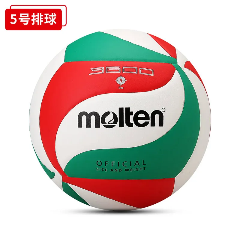 Original Molten Volleyball V5M3600 V4M3600 Standard Size 4/5 PU Leather Ball For Students Adults Indoor Ourdoor Training
Original Molten Volleyball V5M3600 V4M3600 Standard Size 4/5 PU Leather Ball For Students Adults Indoor Ourdoor Training