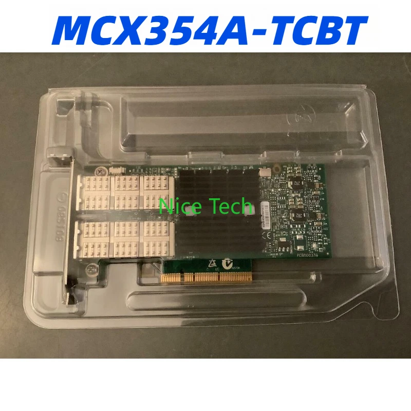 MCX354A-TCBT CONNECTX-3 FDR10 INFINIBAND 10GIGE Network Card
MCX354A-TCBT CONNECTX-3 FDR10 INFINIBAND 10GIGE Network Card