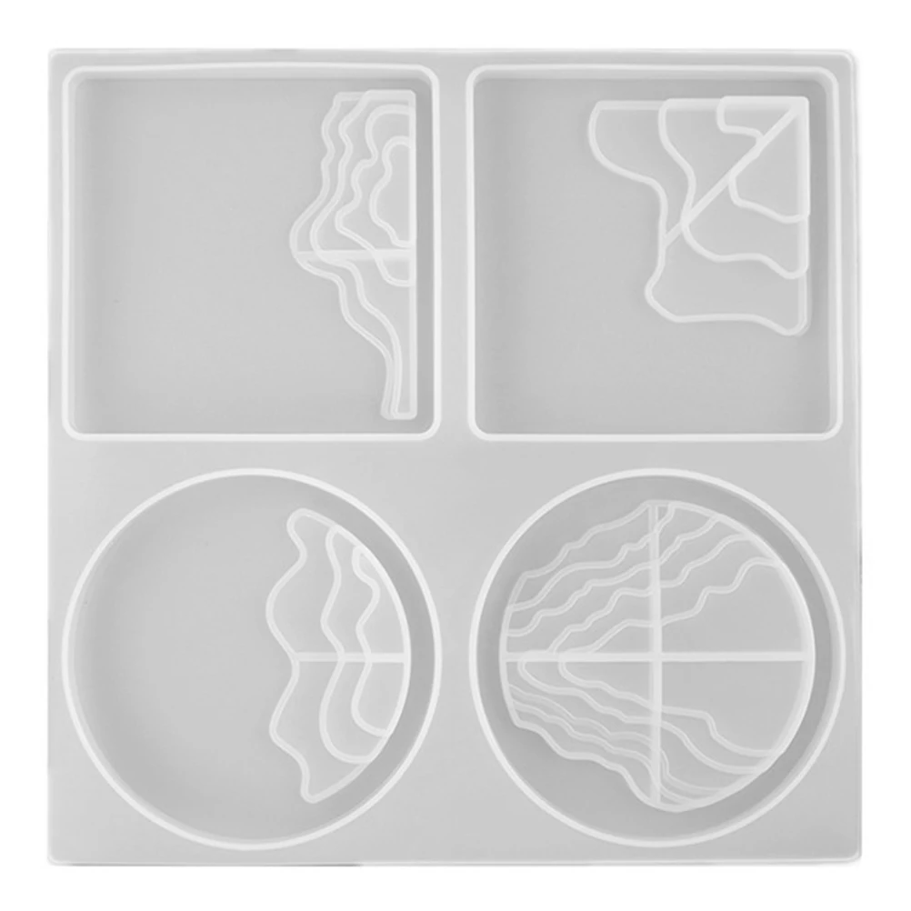 Silicone Mould for Coasters DIY H Making Accessories Epoxy Resin Casting Mold White Transparent Flexible Easy Gift
Silicone Mould for Coasters DIY H Making Accessories Epoxy Resin Casting Mold White Transparent Flexible Easy Gift