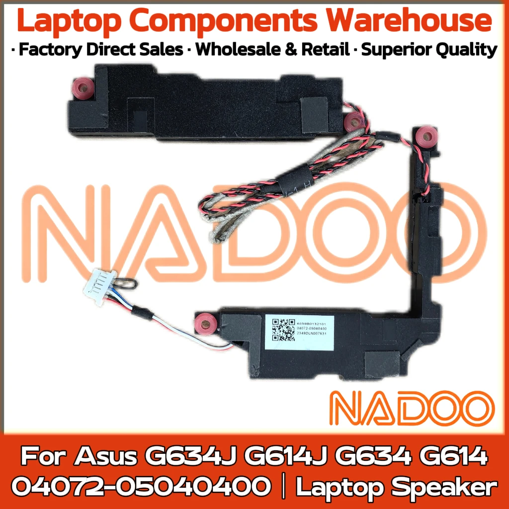 New Original Laptop Notebook Audio Speaker For Asus G634J G614J G634 G614 built-in speaker horn audio 04072-05040400
New Original Laptop Notebook Audio Speaker For Asus G634J G614J G634 G614 built-in speaker horn audio 04072-05040400