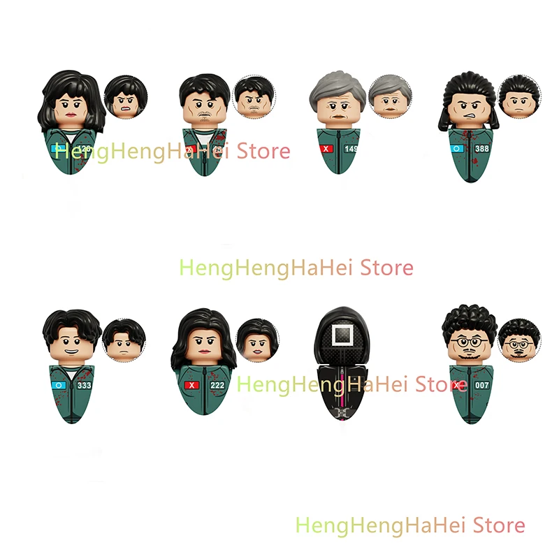 KDL842 8 шт. новый кальмар Game2 аниме мультфильм ТВ кирпичи игрушки куклы строительные блоки сборка игрушки модель детские рождественские подарки
KDL842 8 шт. новый кальмар Game2 аниме мультфильм ТВ кирпичи игрушки куклы строительные блоки сборка игрушки модель детские рождественские подарки