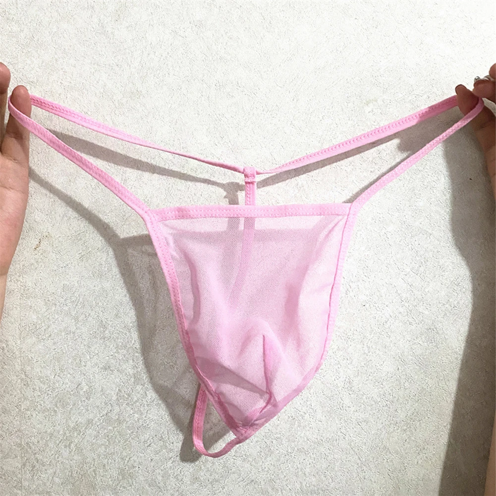 2 Pcs Men Mesh See-through Ultra-thin Bugle Pouch Thong G-string Briefs Underwear T-back V-string Hot Men's Erotic Lingerie
2 Pcs Men Mesh See-through Ultra-thin Bugle Pouch Thong G-string Briefs Underwear T-back V-string Hot Men's Erotic Lingerie