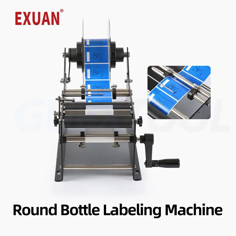 Manual labeling machine hand cranked self adhesive round bottle manual self adhesive glass plastic bottle can and label machine
Manual labeling machine hand cranked self adhesive round bottle manual self adhesive glass plastic bottle can and label machine