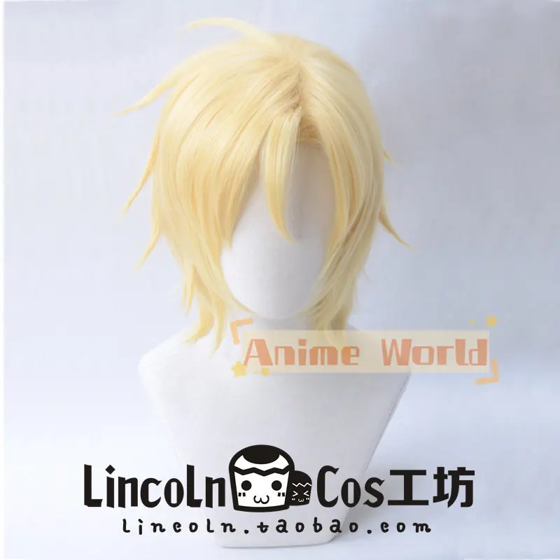 Anime BANANA FISH Ash Lynx Cos Cosplay Wig Halloween Carnival Party Props Synthetic Hair Heat Resistant Fiber + Wig Cap
Anime BANANA FISH Ash Lynx Cos Cosplay Wig Halloween Carnival Party Props Synthetic Hair Heat Resistant Fiber + Wig Cap