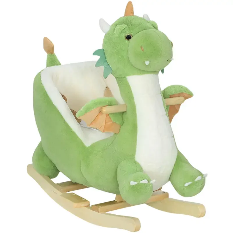 AIYAPLAY Schaukeltier, Dinosaurier-Schaukel, interaktive Tiergeräusche, weiche Füllung, Holzrahmen, 65 x 38 x 72 cm, Grün
AIYAPLAY Schaukeltier, Dinosaurier-Schaukel, interaktive Tiergeräusche, weiche Füllung, Holzrahmen, 65 x 38 x 72 cm, Grün