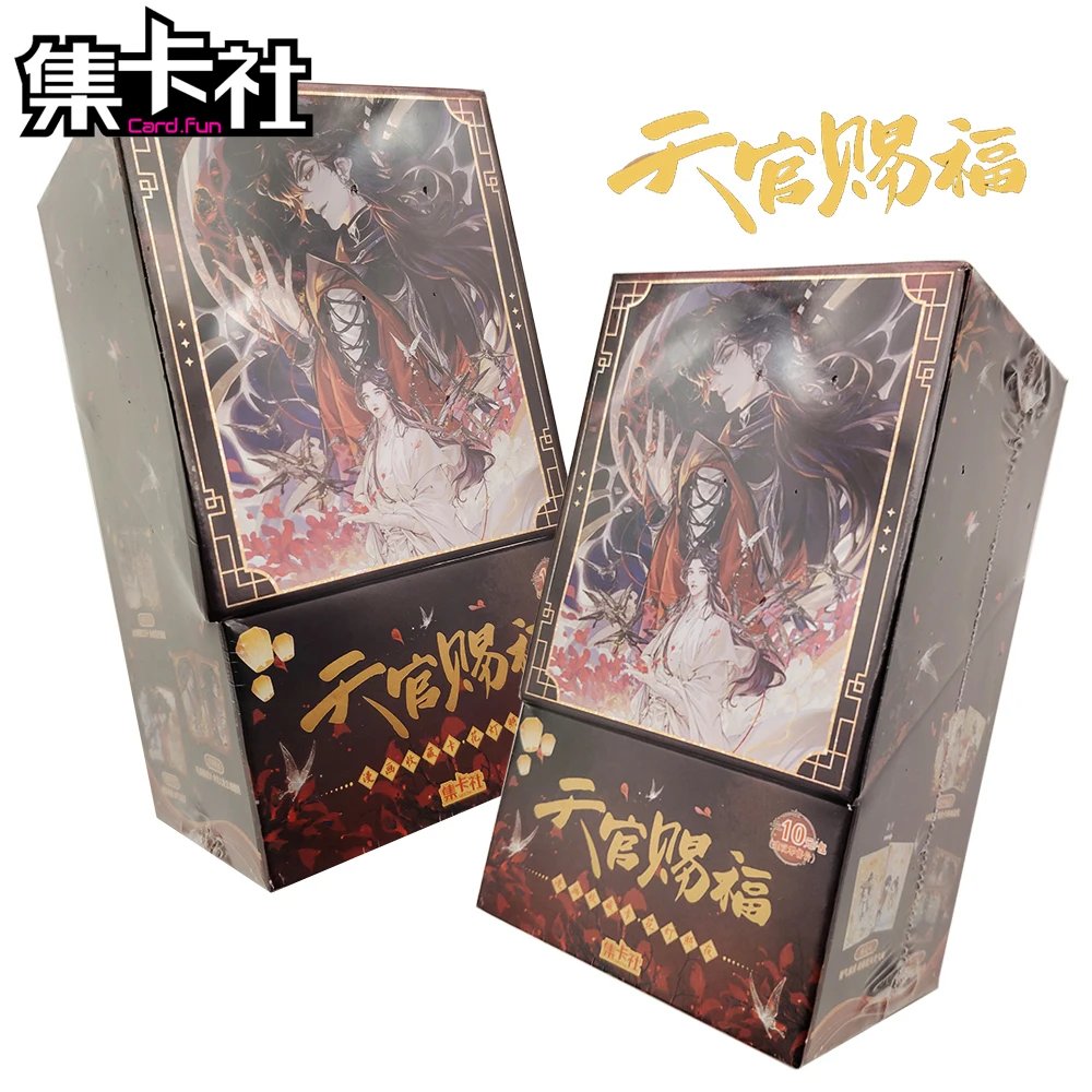 New Genuine Card.fun Heaven Official's Blessings Exquisite Collection Card Fan Cherish Fantasy Comic Protagonist Card Peripheral
New Genuine Card.fun Heaven Official's Blessings Exquisite Collection Card Fan Cherish Fantasy Comic Protagonist Card Peripheral