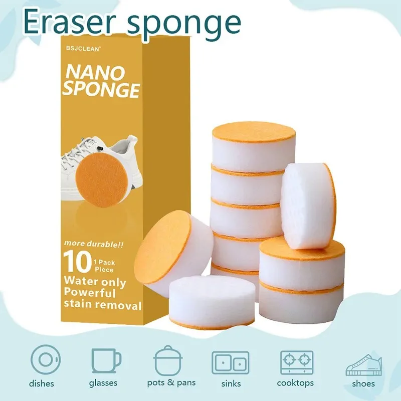 Non Scratch Magic Sponge Cleaner for Home Kitchenware Dishware Stain Removal Scrubber Brush Household Cleaning Tool
Non Scratch Magic Sponge Cleaner for Home Kitchenware Dishware Stain Removal Scrubber Brush Household Cleaning Tool