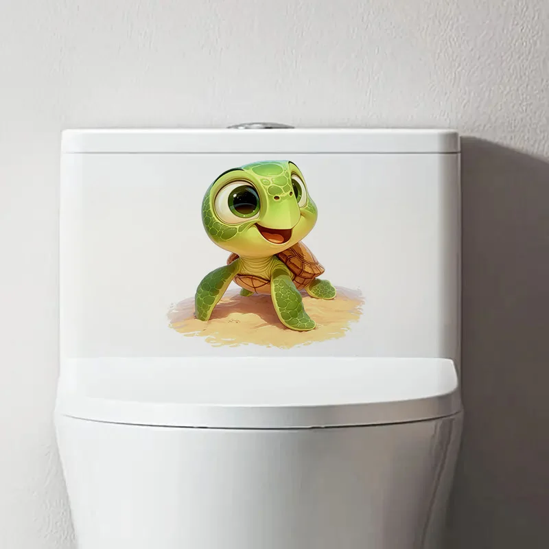 KT319# Cute Sea Turtle Toilet Stickers Decoration for Living Room, Wall, Bedroom, and Home Decor Car Decals Self-Adhesive
KT319# Cute Sea Turtle Toilet Stickers Decoration for Living Room, Wall, Bedroom, and Home Decor Car Decals Self-Adhesive