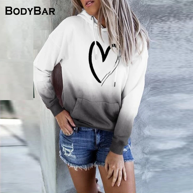Fashion Lady Clothes Drawstring Hooded T-shirt Color Gradient Print T Shirt Female Oversize Casual Top Harajuku Style Pullovers
Fashion Lady Clothes Drawstring Hooded T-shirt Color Gradient Print T Shirt Female Oversize Casual Top Harajuku Style Pullovers