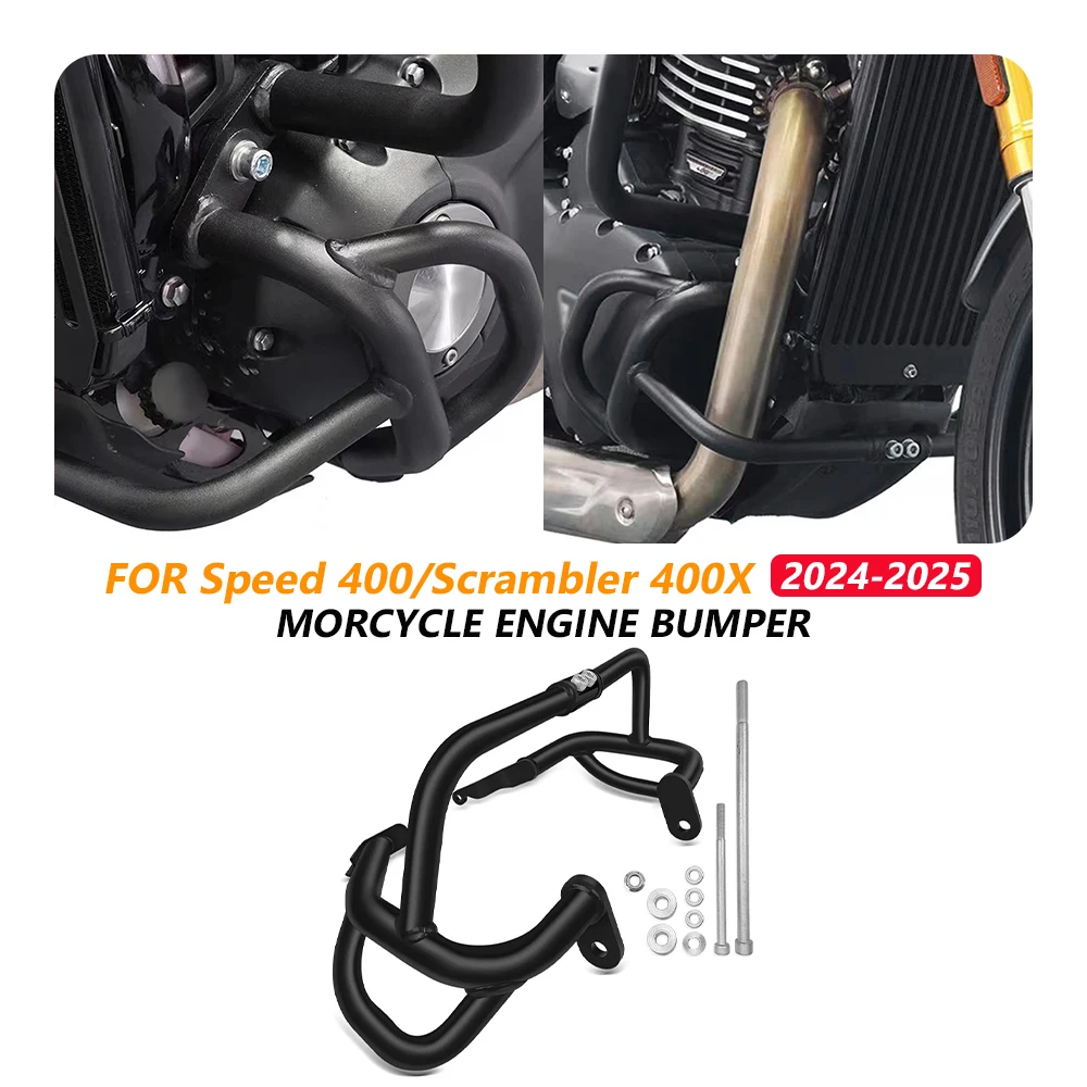 Motorcycle Engine Safety Cage For Speed 400 Scrambler 400X 2024 2025 Tubular Chassis Guard Bar Bottom Protection Bumper speed400
Motorcycle Engine Safety Cage For Speed 400 Scrambler 400X 2024 2025 Tubular Chassis Guard Bar Bottom Protection Bumper speed400