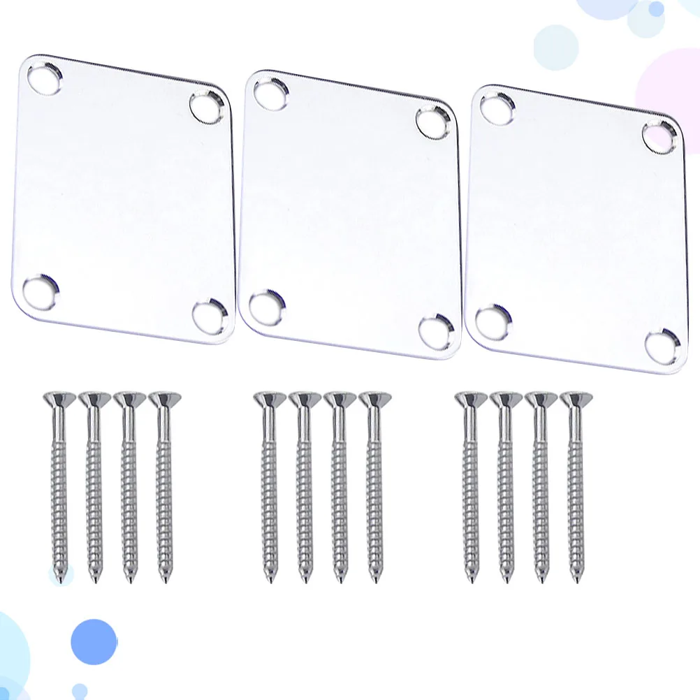 3 Pcs Musical Instrument Reinforcement Board Neck Input Accessory Bass Guitar Accessories
3 Pcs Musical Instrument Reinforcement Board Neck Input Accessory Bass Guitar Accessories