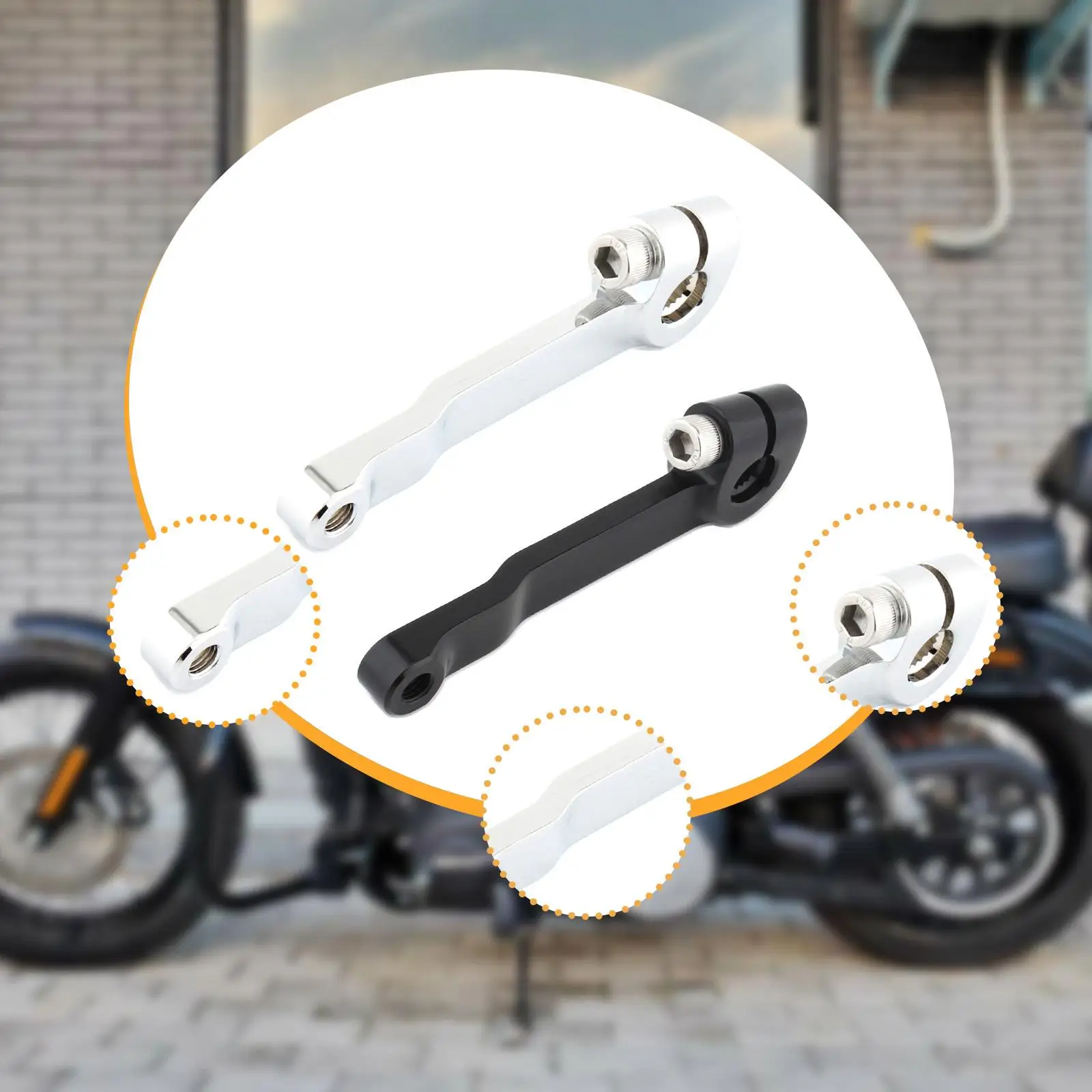 Motorcycle Shift Rod Lever Heavy Duty Aluminum Alloy Accessory for Harley Super Glide Road Glide
Motorcycle Shift Rod Lever Heavy Duty Aluminum Alloy Accessory for Harley Super Glide Road Glide