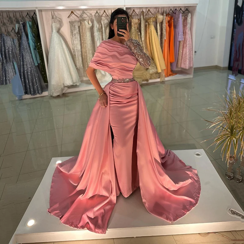 Thinyfull Sexy Mermaid Prom Dresses Long Sleeve Floor Length Evening Dress Formal Night Cocktail Party Prom Gowns Custom Size
Thinyfull Sexy Mermaid Prom Dresses Long Sleeve Floor Length Evening Dress Formal Night Cocktail Party Prom Gowns Custom Size
