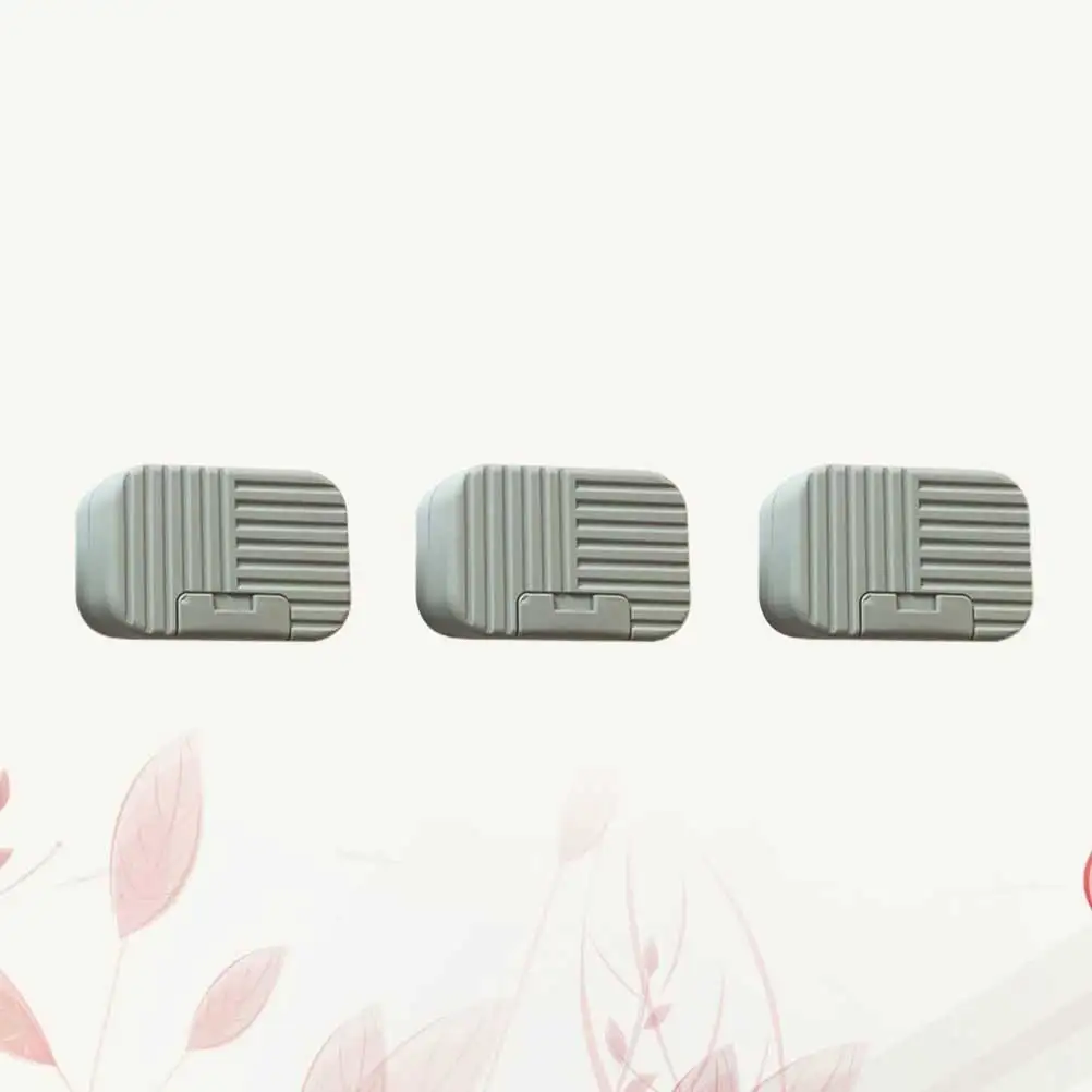 3pcs Portable Box Travel Soap Case Waterproof Seal Practical Soap Dish Buckle Lock Gym Outdoor Use Sky-Blue
3pcs Portable Box Travel Soap Case Waterproof Seal Practical Soap Dish Buckle Lock Gym Outdoor Use Sky-Blue