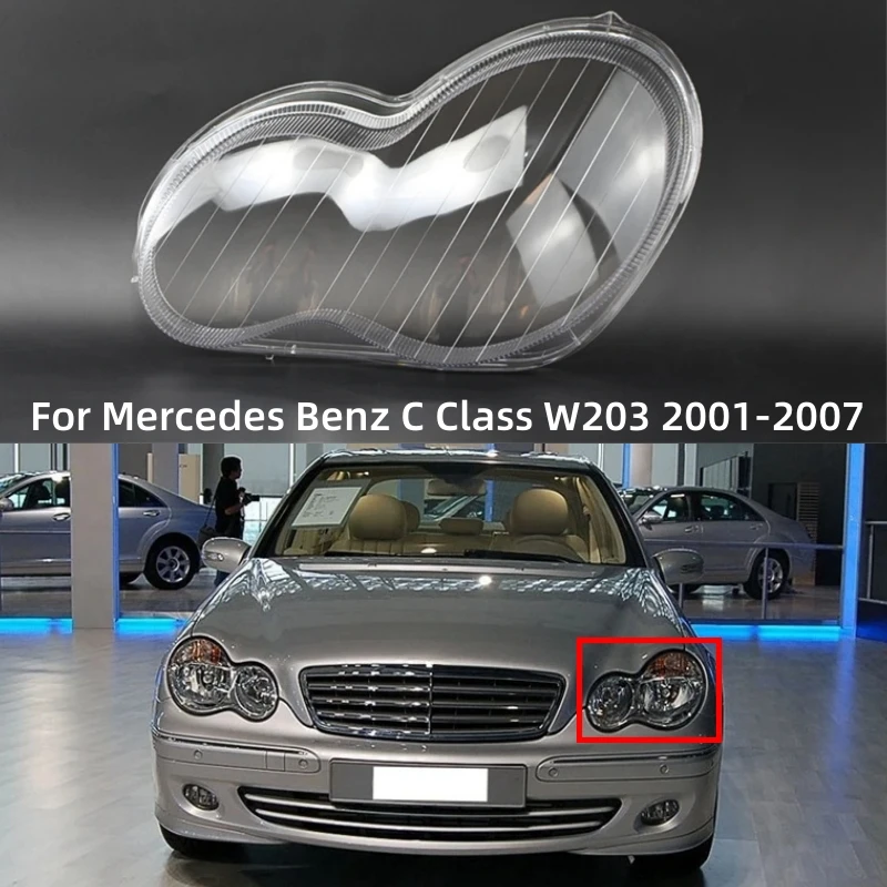 For Mercedes Benz C Class W203 2001 2002 2003 2004 2005 2006 2007 Auto Accessories Headlight Glass Replace The Original Lens
For Mercedes Benz C Class W203 2001 2002 2003 2004 2005 2006 2007 Auto Accessories Headlight Glass Replace The Original Lens