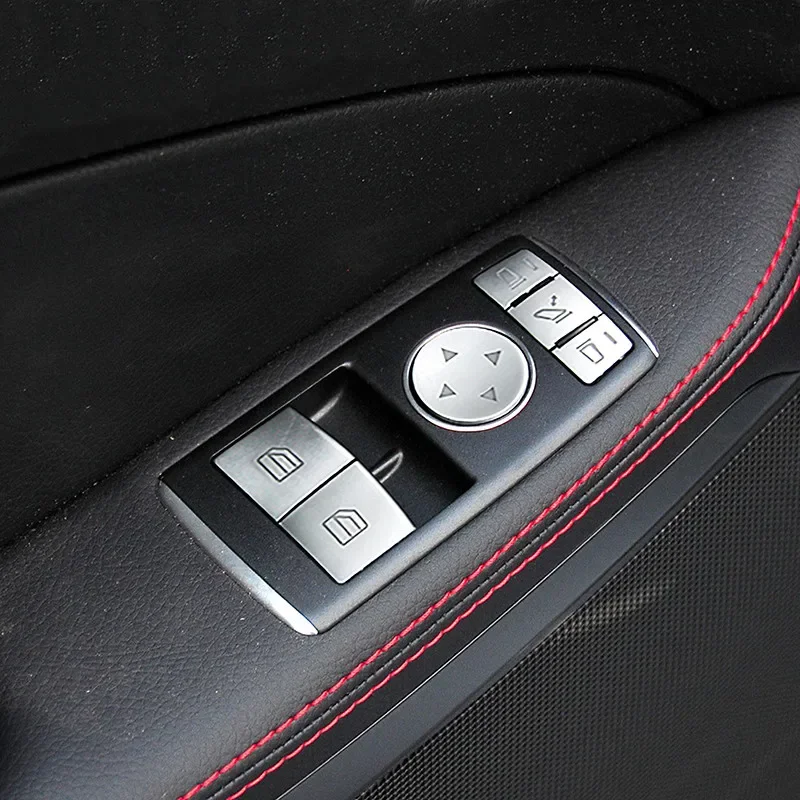 Car Window Glass Lifting Buttons Sequins Decoration Cover Trim For Mercedes Benz SLK200 250 350 2011-2012 ABS Styling Interior
Car Window Glass Lifting Buttons Sequins Decoration Cover Trim For Mercedes Benz SLK200 250 350 2011-2012 ABS Styling Interior