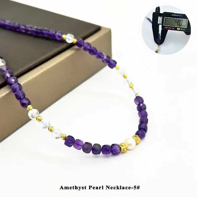 Топ из натурального жемчуга аметиста, женское модное простое повседневное универсальное ожерелье, ювелирные изделия, подарок на день рождения
Топ из натурального жемчуга аметиста, женское модное простое повседневное универсальное ожерелье, ювелирные изделия, подарок на день рождения