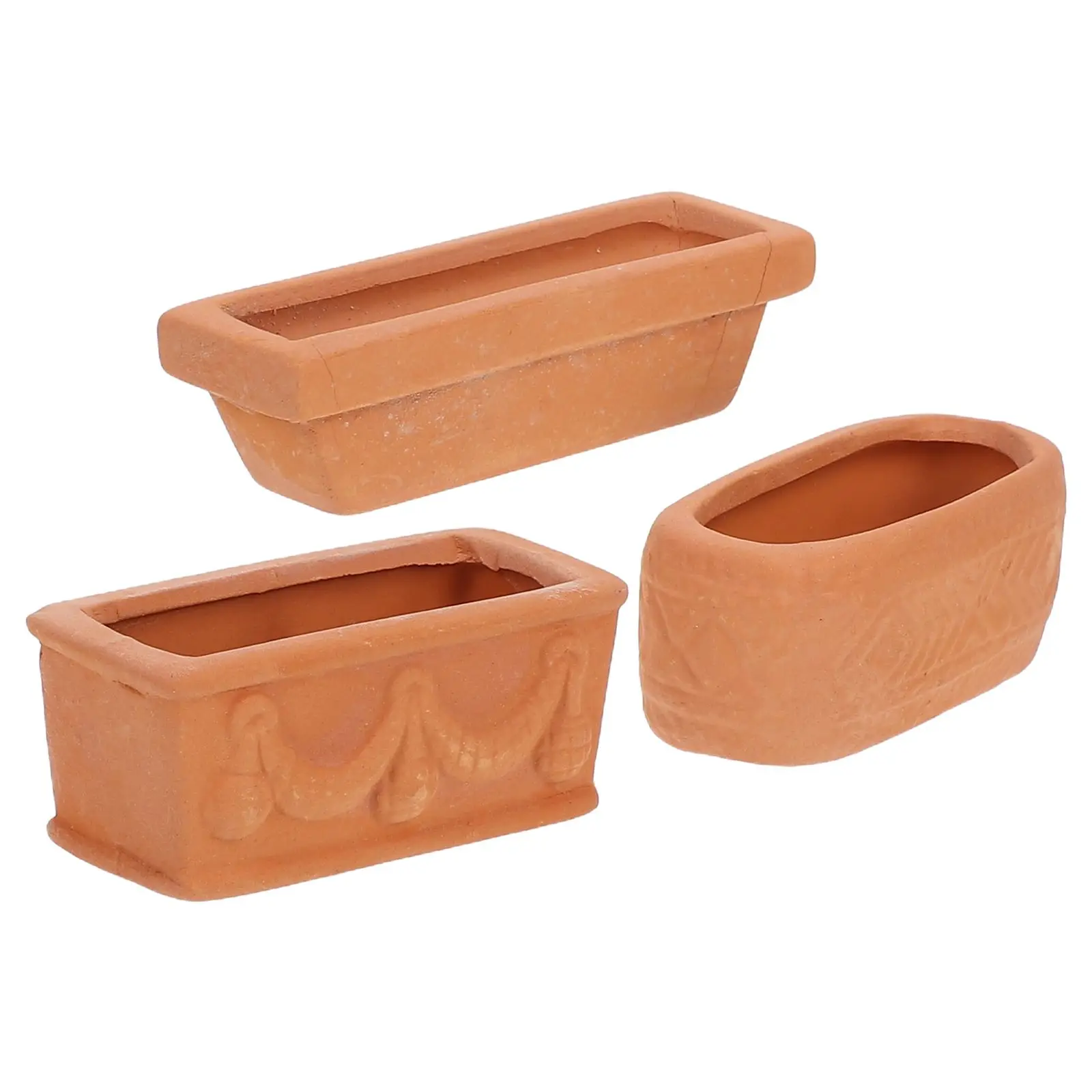 3 Pcs Miniature Flower Pot Tiny Pots Decorate Pottery Ceramic Terracotta Small Flowerpot Bulk
3 Pcs Miniature Flower Pot Tiny Pots Decorate Pottery Ceramic Terracotta Small Flowerpot Bulk