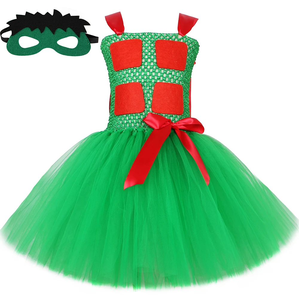 Superhero Hulk Costume for Girls Halloween Carnival Party Outfit Green Cosplay Anime Tutu Dress with Mask Kids Fancy Clothes Set
Superhero Hulk Costume for Girls Halloween Carnival Party Outfit Green Cosplay Anime Tutu Dress with Mask Kids Fancy Clothes Set