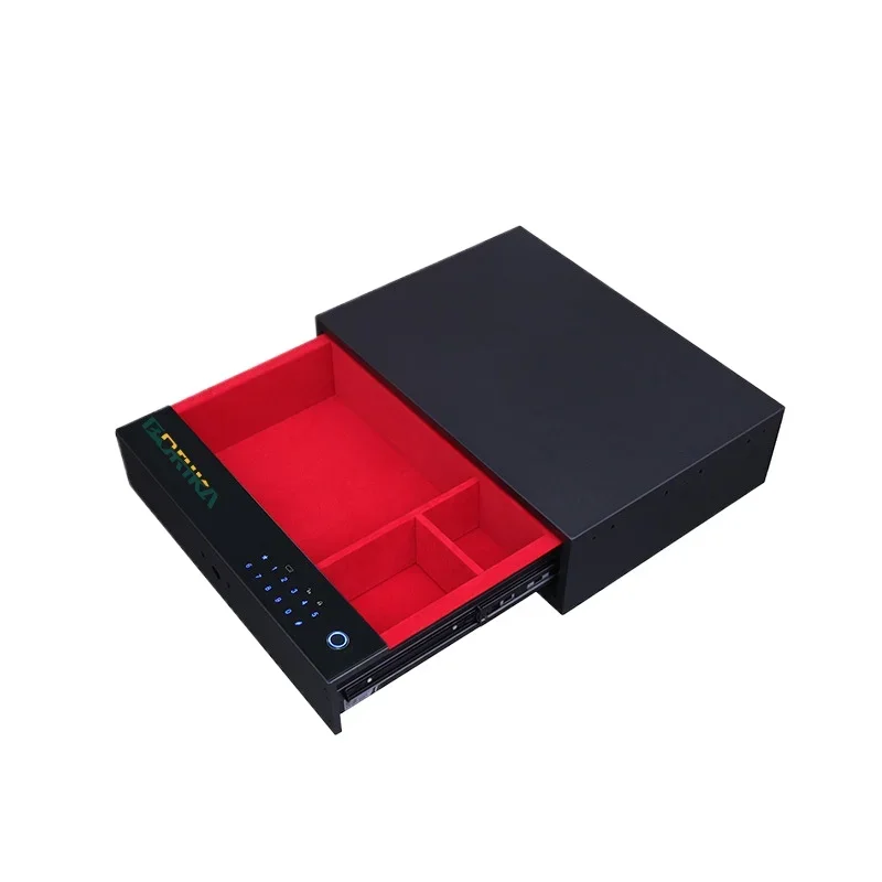 Small household fingerprint invisible safe bedside table wardrobe drawer safe embedded password pump
Small household fingerprint invisible safe bedside table wardrobe drawer safe embedded password pump