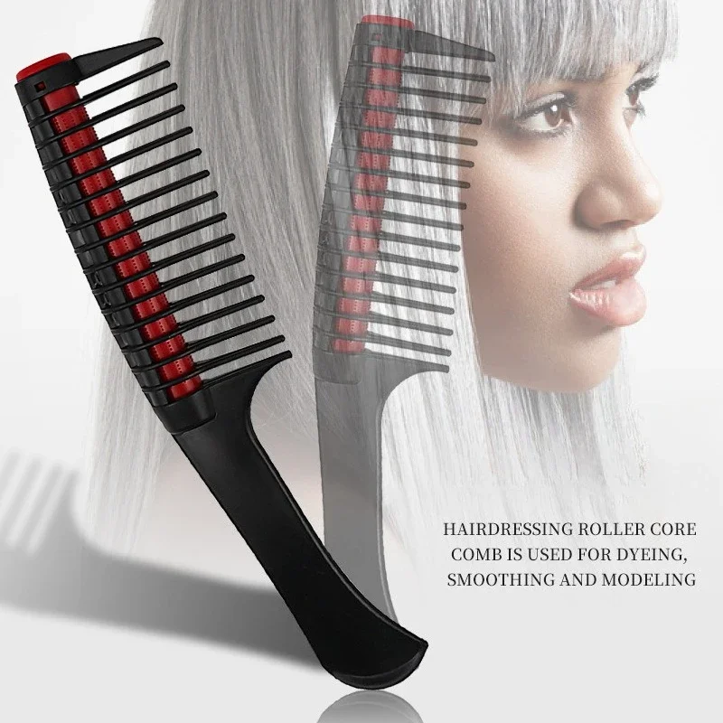 1pc Professional Anti Splicing&Detangling Roller Comb Hair Comb Color Tools Hairdressing Comb Hair Dye Barber Brush Salon Comb
1pc Professional Anti Splicing&Detangling Roller Comb Hair Comb Color Tools Hairdressing Comb Hair Dye Barber Brush Salon Comb
