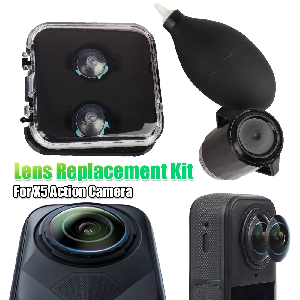 Full Repair & Cleaning Tools Tempered Optical Glass Replacement Lens Complete Kit for X5 Action Camera Lens Accessories
Full Repair & Cleaning Tools Tempered Optical Glass Replacement Lens Complete Kit for X5 Action Camera Lens Accessories