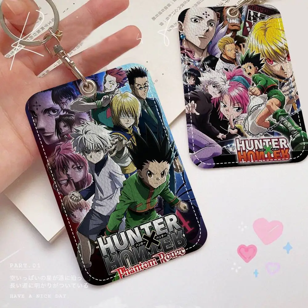 H-Hunter X Hunter Japanese Classic Anime Cartoon Card Keychain Anime Fashion Pendant Bag ID Card Case Bus Card Birthday Gift
H-Hunter X Hunter Japanese Classic Anime Cartoon Card Keychain Anime Fashion Pendant Bag ID Card Case Bus Card Birthday Gift