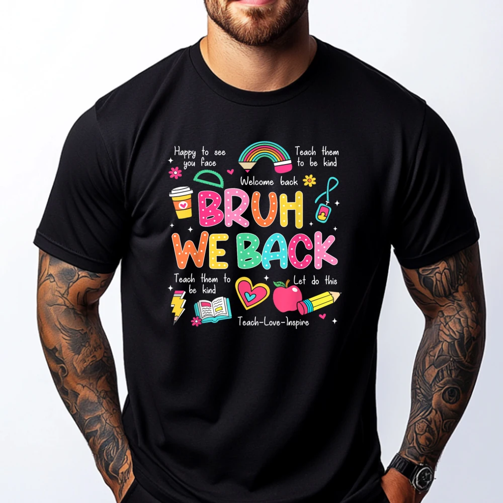 Bruh We Back Teachers Shirt Kindergarten Teacher Street Wear T Shirt Christmas Shirt Geek
Bruh We Back Teachers Shirt Kindergarten Teacher Street Wear T Shirt Christmas Shirt Geek