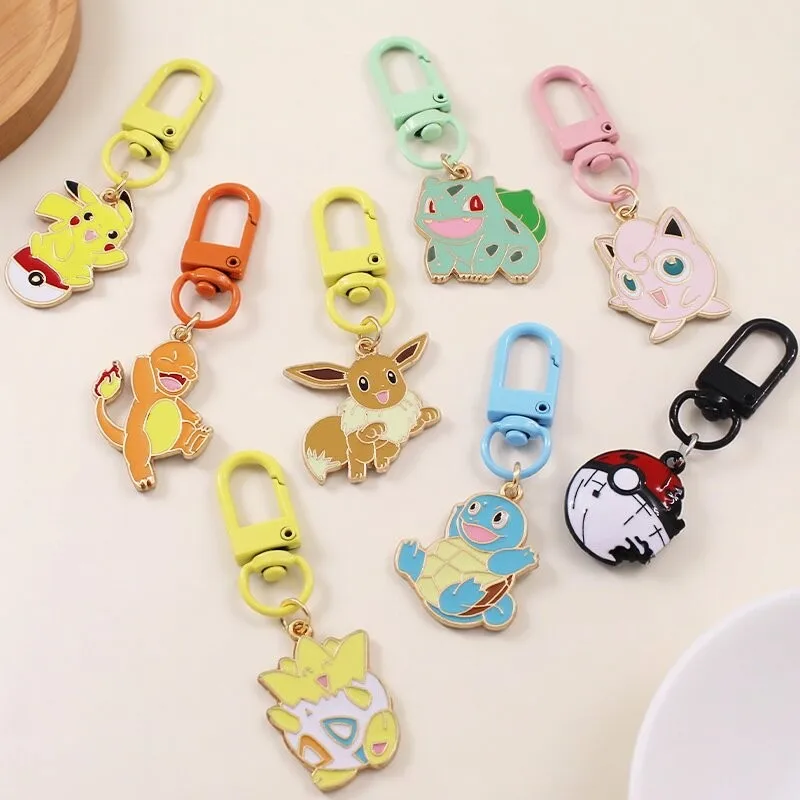 Pokemon Cute Anime Pikachu Keychian Kawaii Jigglypuff Psyduck Bulbasaur Snorlax Colorful Keychian Eevee Shoulder Bag Keychain
Pokemon Cute Anime Pikachu Keychian Kawaii Jigglypuff Psyduck Bulbasaur Snorlax Colorful Keychian Eevee Shoulder Bag Keychain