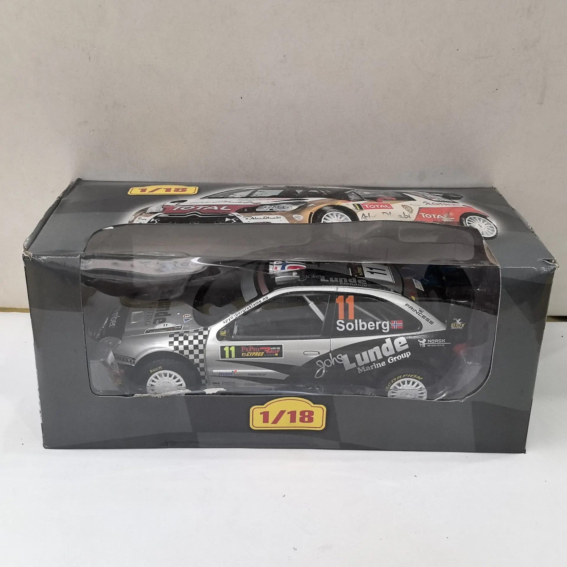 Diecast IXO 1/18 Scale CITROEN XSARA WRC # 11 Racing X3R6 Alloy Car Model
Diecast IXO 1/18 Scale CITROEN XSARA WRC # 11 Racing X3R6 Alloy Car Model