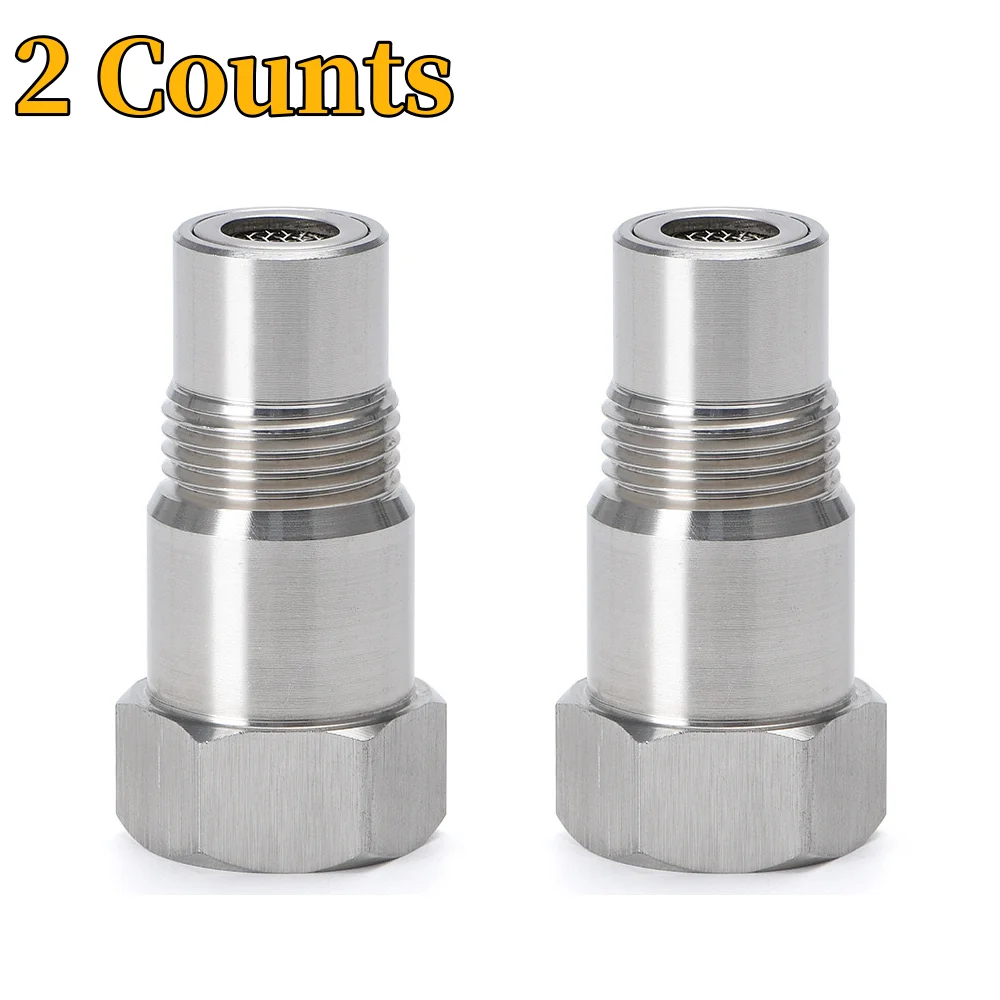 2Counts Stainless Steel Filter Screen Oxygen Sensor Adapters, M18x1.5 Universal O2 Sensor Connector
2Counts Stainless Steel Filter Screen Oxygen Sensor Adapters, M18x1.5 Universal O2 Sensor Connector