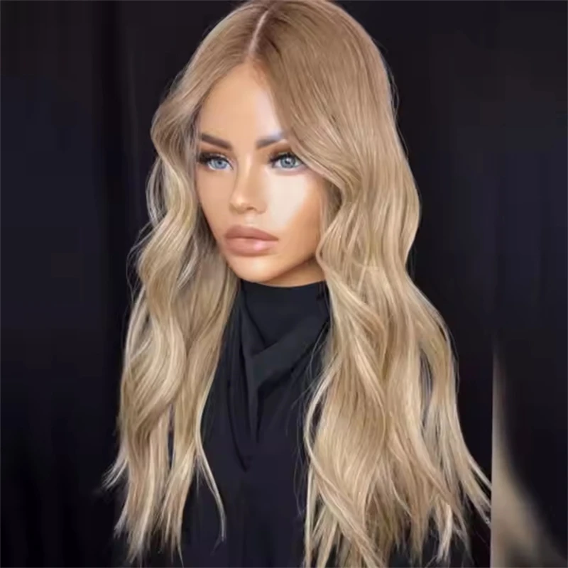 Ash Blonde Roots Creamy Blonde Highlight HD Lace Synthetic Premium Fibre Heat Resistant Women's Wig for Women Natural Hair Wigs
Ash Blonde Roots Creamy Blonde Highlight HD Lace Synthetic Premium Fibre Heat Resistant Women's Wig for Women Natural Hair Wigs