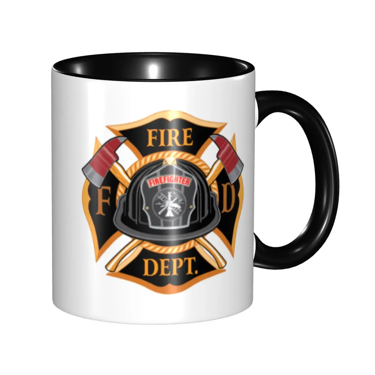Fire Department Cross Mugs Custom Coffee Ceramic Mug Cup Creative Present
Fire Department Cross Mugs Custom Coffee Ceramic Mug Cup Creative Present