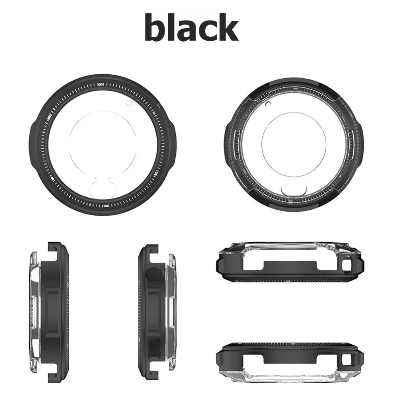 CABE-Full Coverage Scratch-Resistant Black& Xuanmo Metal Case For AMAZFIT Huami Balance 2 47Mm- Protective Shell Design