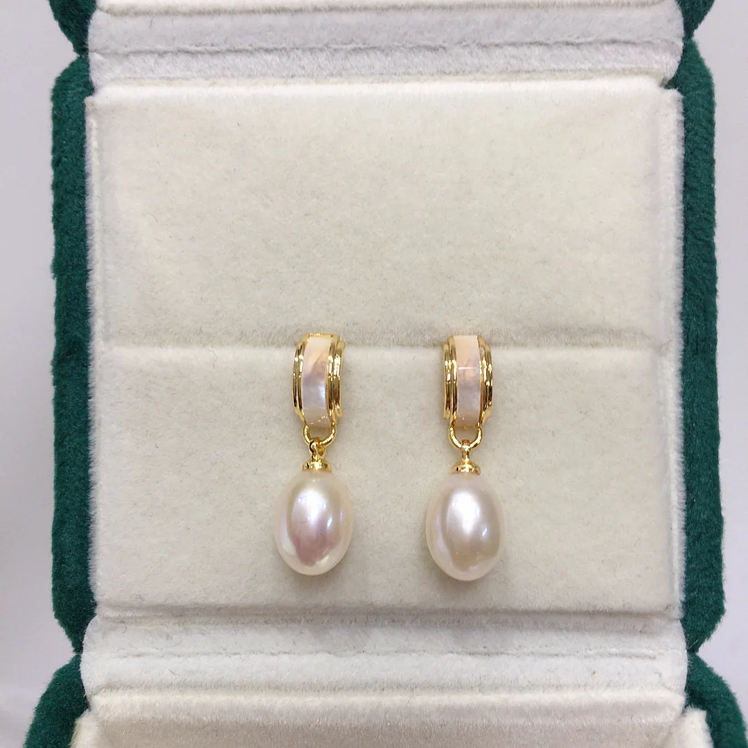 Gold-Plated Nest Pearl Earrings Natural Freshwater Pearl Women's 925 Sterling Silver Needle Backings Jewelry Accessory
Gold-Plated Nest Pearl Earrings Natural Freshwater Pearl Women's 925 Sterling Silver Needle Backings Jewelry Accessory