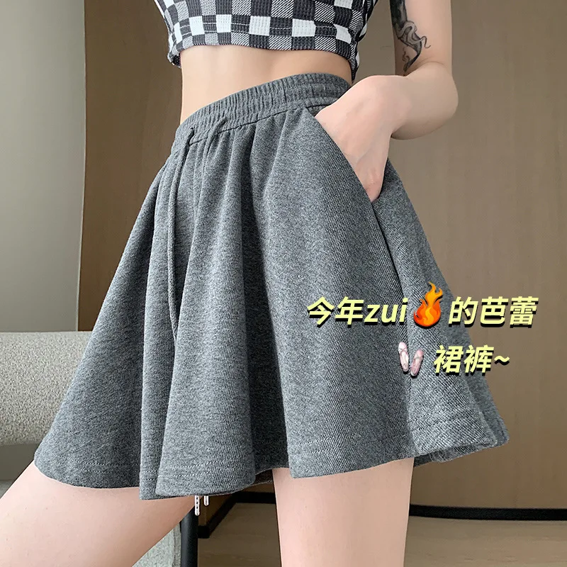 Women's ballet style shorts; summer new anti-slip elastic high waist flared trousers; slim-fitting pleated pants
Women's ballet style shorts; summer new anti-slip elastic high waist flared trousers; slim-fitting pleated pants